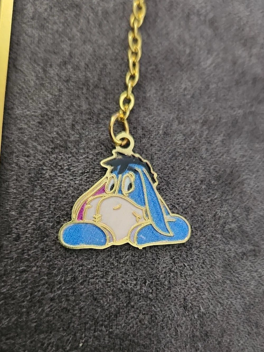Winnie the Pooh Tiger in Swing with Friends Thin Metal Bookmark
